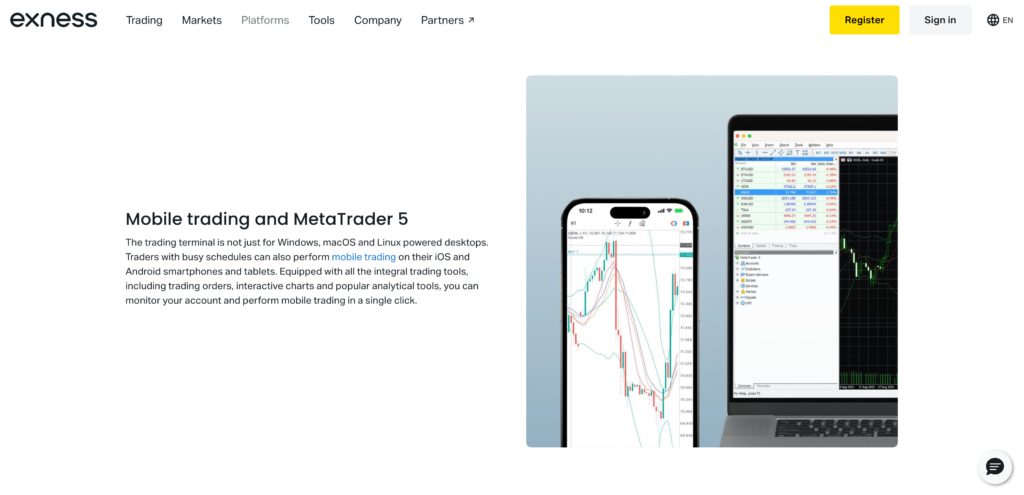 Exness MT5 (MetaTrader 5)